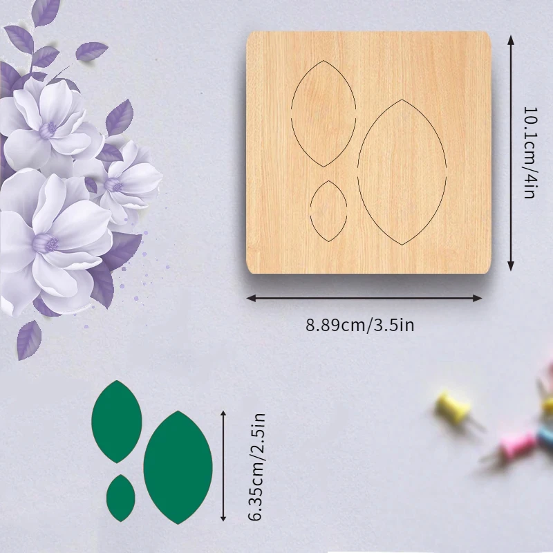 

A piece different styles earring wooden cutting die is suitable for most cutting machines