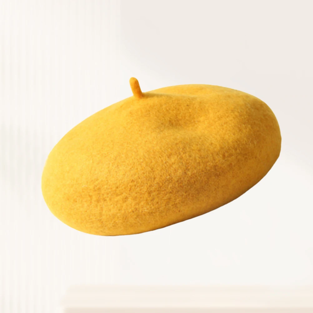 

Children Wool Beret Warm Baby Hats for Girls Toddler Winter Fashion Lightweight Portable Breathable Match Outfits Innocence