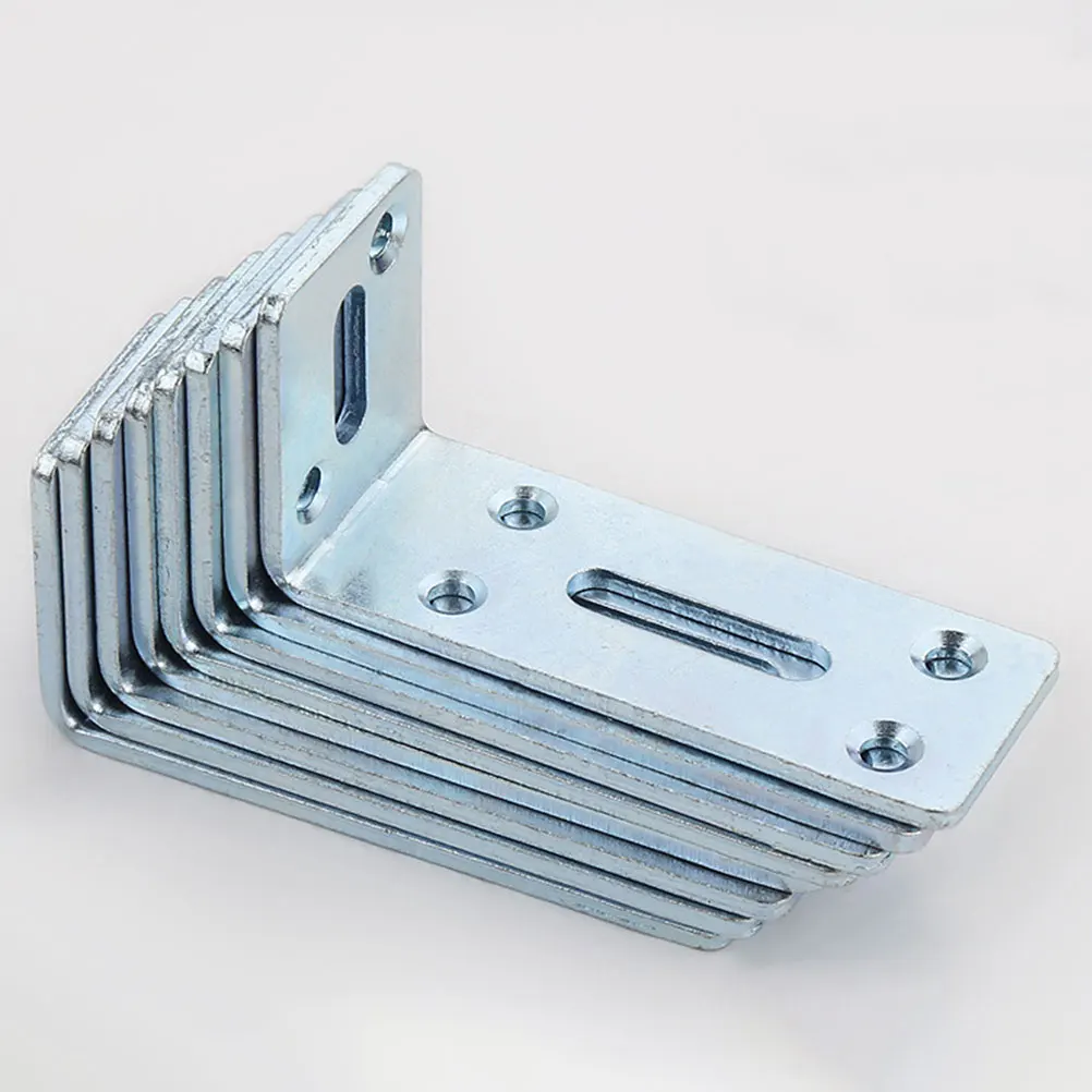

5pcs Corner Steel Angle Bracket For Shelf Decorative Shelf Brackets Cabinet Wood Furniture Support Right Angle Mounting Brackets