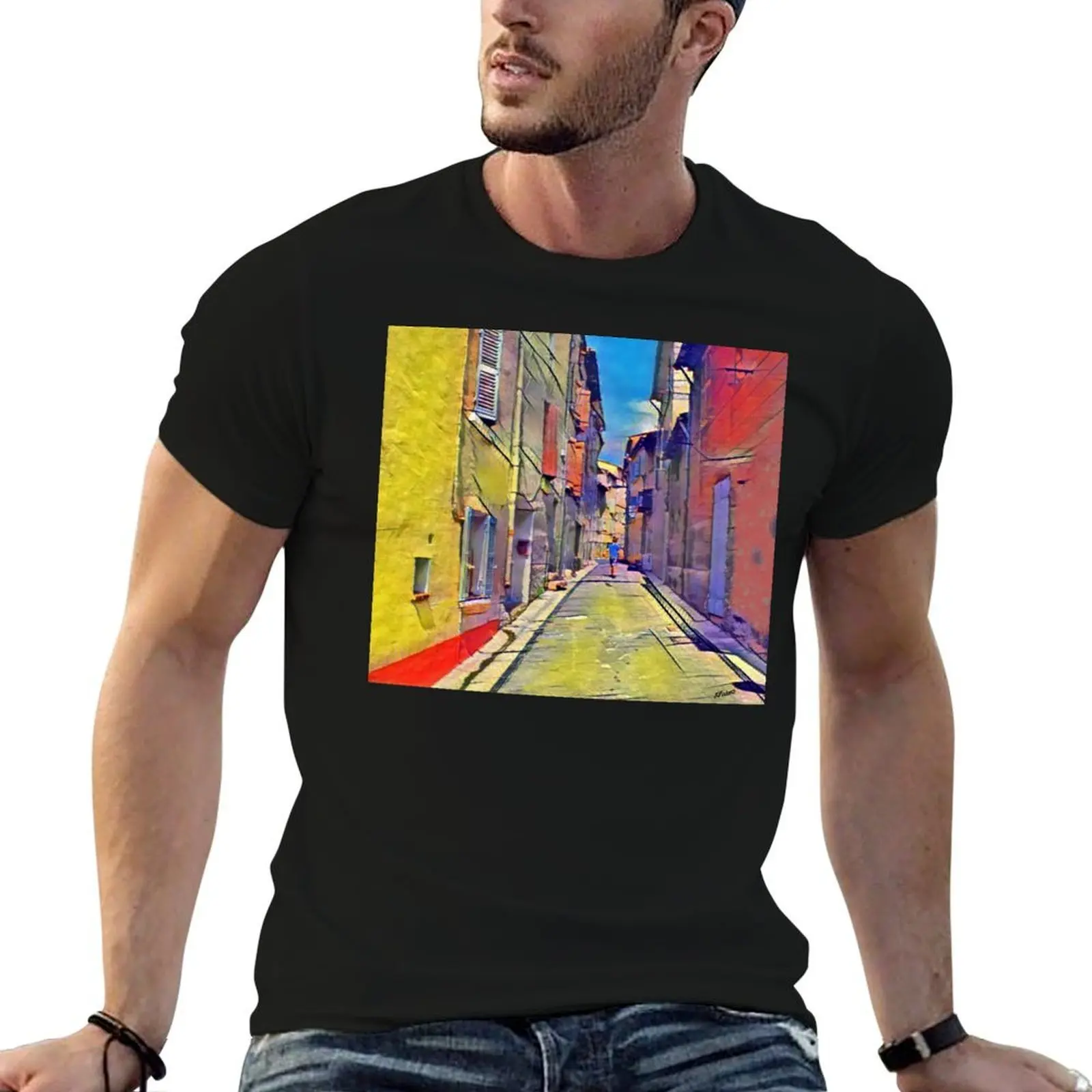 

Provence Cote d Azur T-Shirt cotton t shirt man man t shirt designer t shirts designer T-Shirt