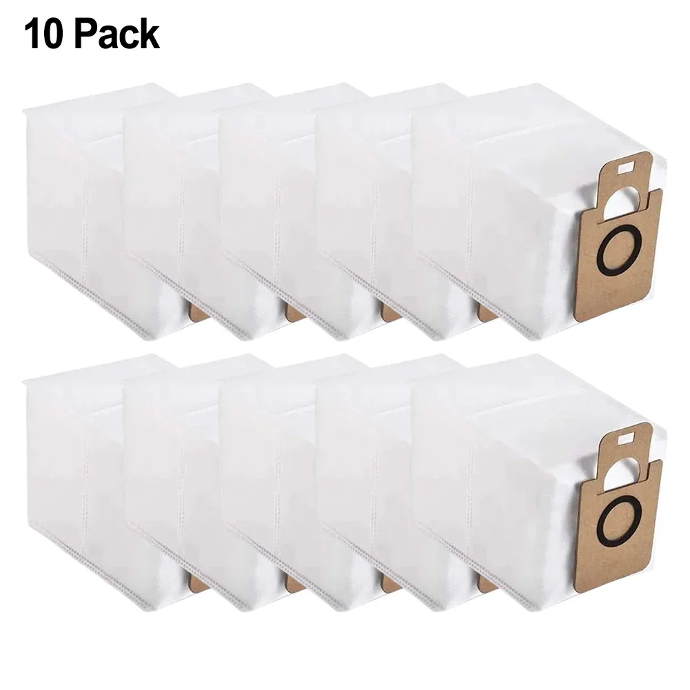 4 /10pcs Dust Bags For Conga 5500 Hurricane Station Flex Vacuum Cleaner Non-woven Fabrics Large Capacity Cleaning Tools Parts