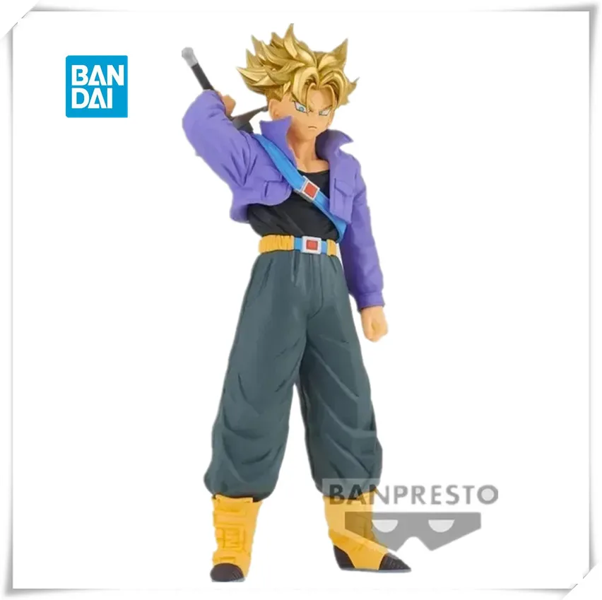 

Bandai Original Banpresto Anime Dragon Ball BLOOD OF SAIYANS BOS SP21 Torankusu Trunks PVC Action Figure Model Collectible Toys