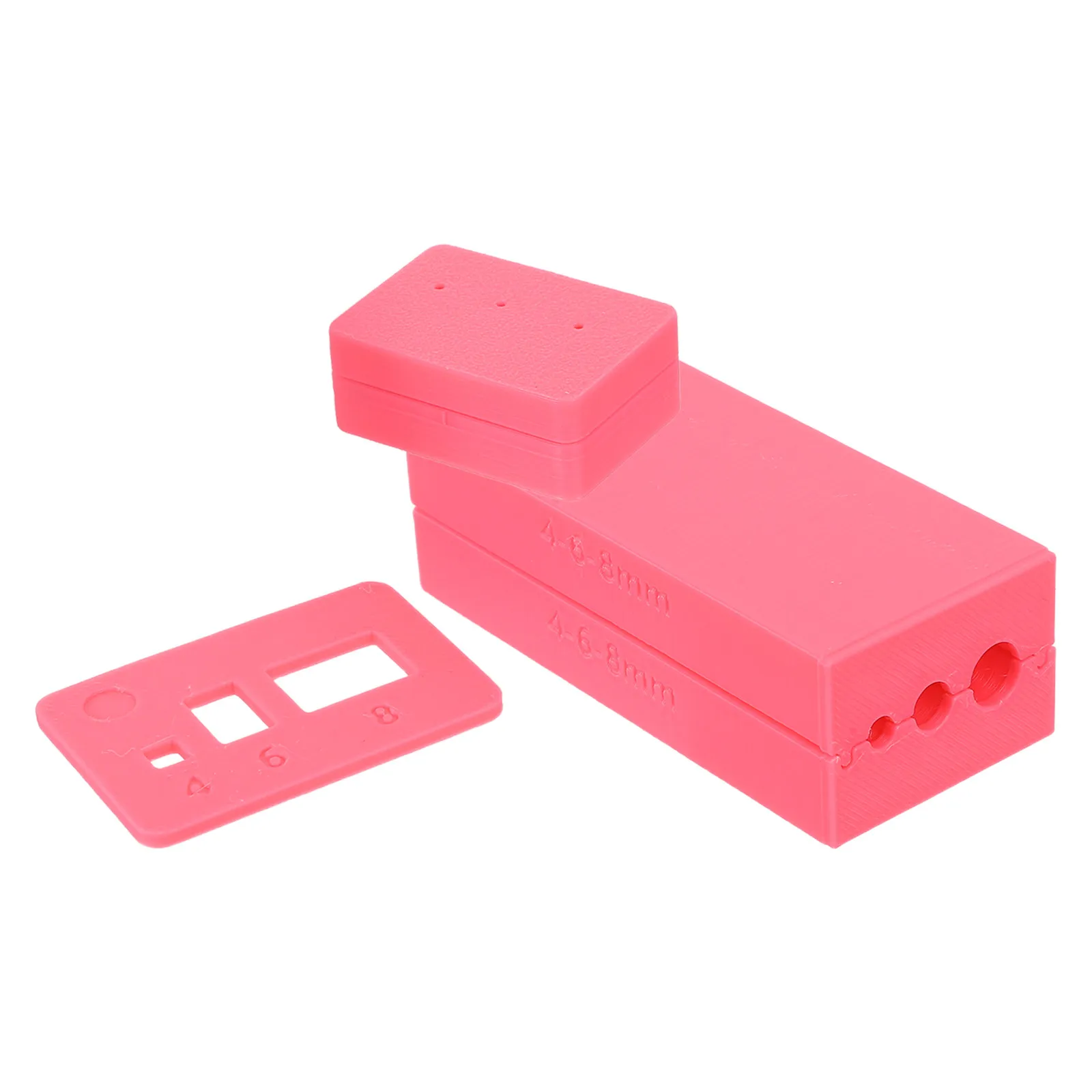 

Набор для создания бусин из полимерной глины: 4 мм, 6 мм, 8 мм, круглые формы-цилиндры с направляющими и инструментом для пробивания отверстий, для изготовления украшений своими руками