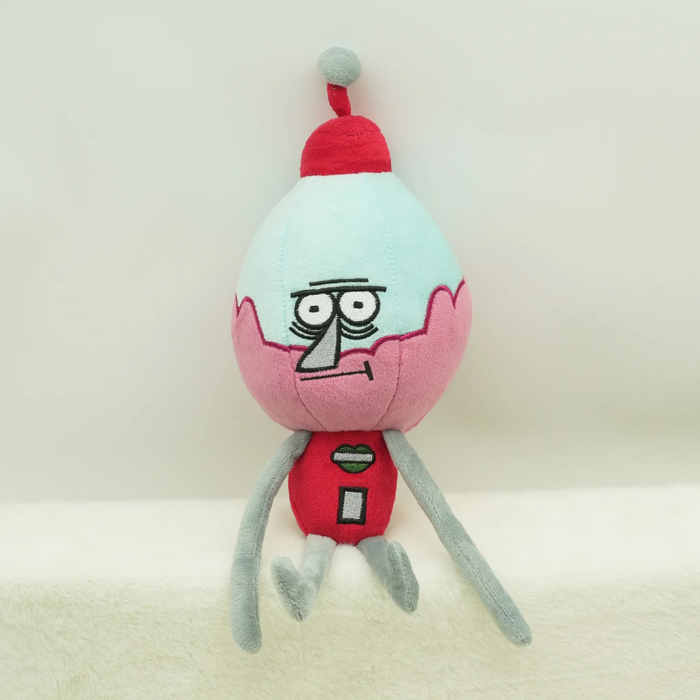 Divertidos pasajes saltados de Regular Show ‌ Muñeco de Peluche para Decoración del Hogar, Juguete de Peluche Benson, Almohadas de Peluche de Algodón para Fiestas, Regalo de Navidad o Cumpleaños
