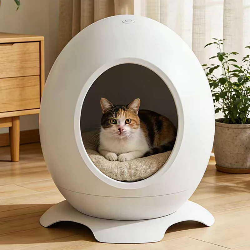 Smart Pet Houses Kennel with Constant Temperature Control White Noise Cat Bed Warm and Cool