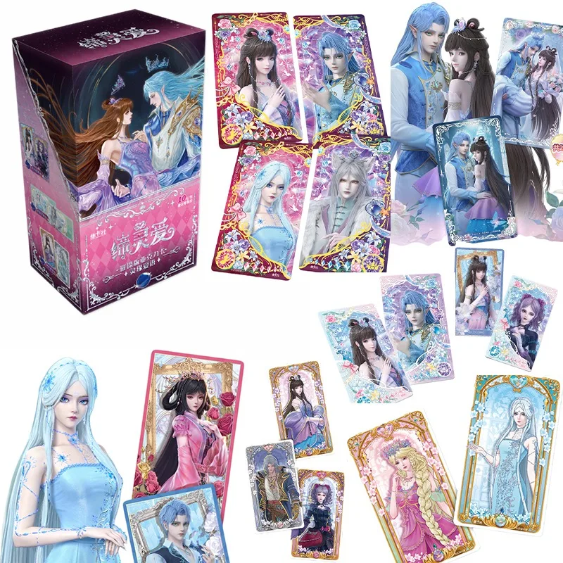 

Card Fun Genuine Di Ling Ai Cards Crystal Brilliant Edition Acrylic Collection Cards Rare Princess Anime Peripheral Gift Toys