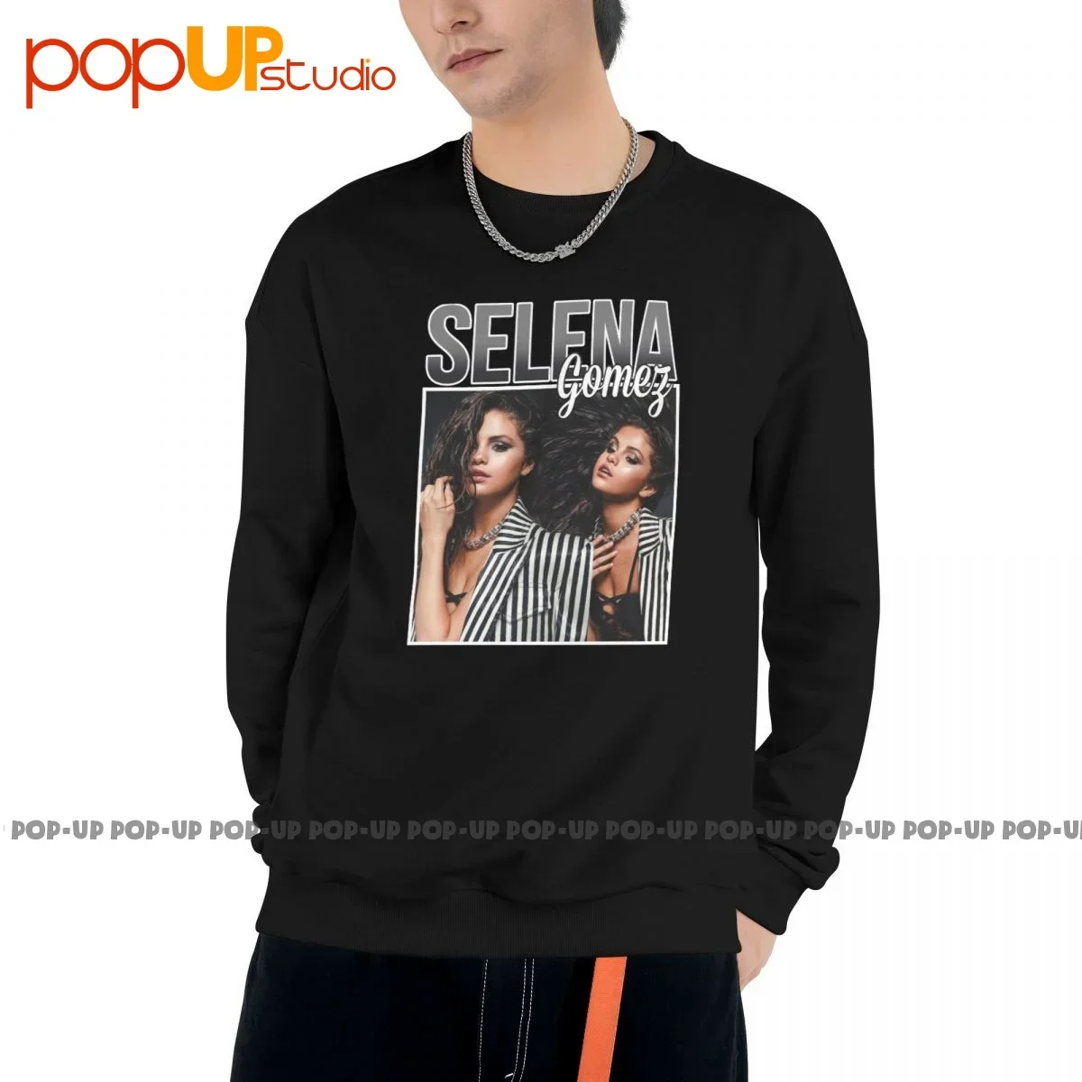 Selena Gomez Sweatshirt Pullover Shirts Soft Funny Hot Deals Hot Selling