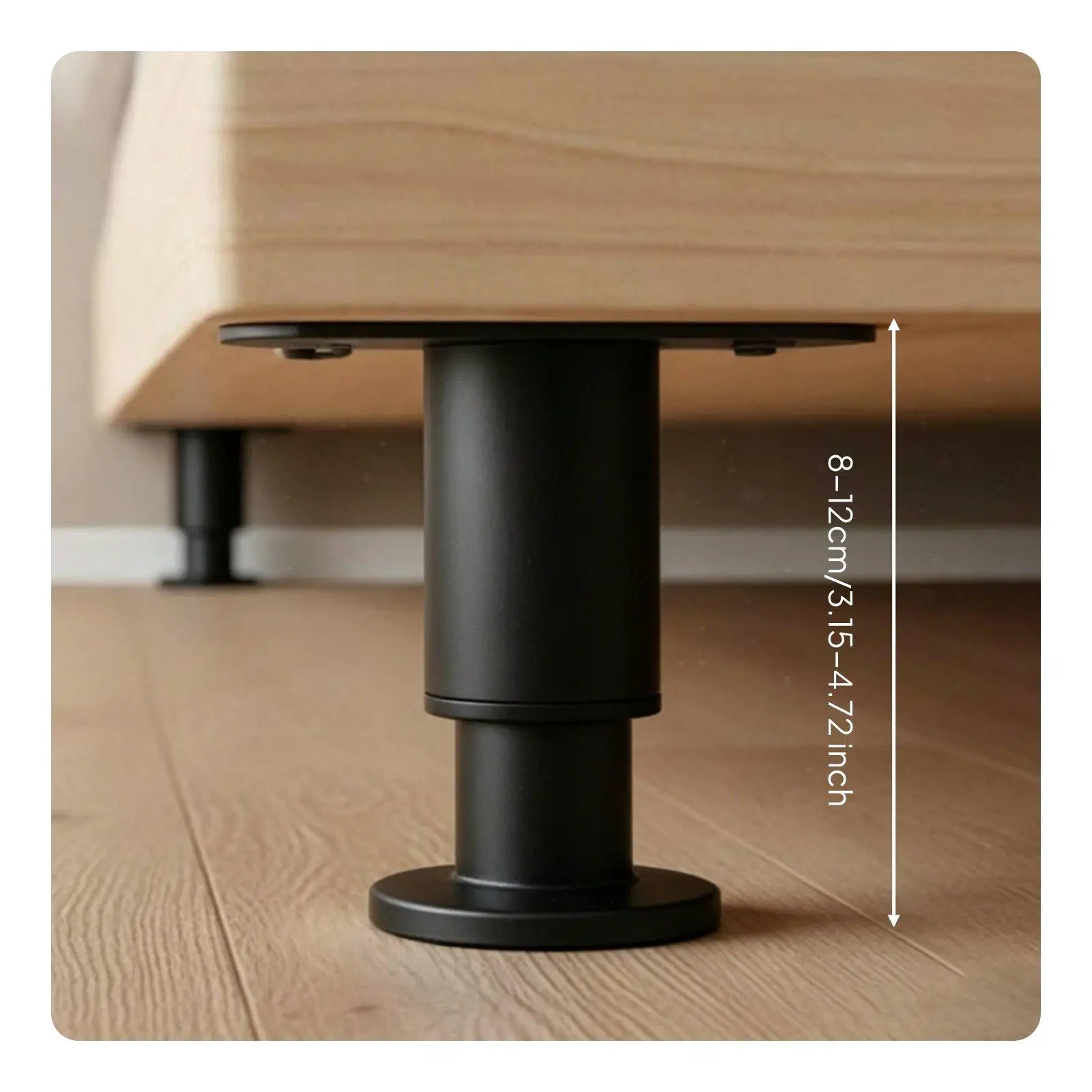 Multi Pack Adjustable Bed Support Legs Sturdy Steel Bed Frame Cross Support for Queen Size Loft Bed Frame