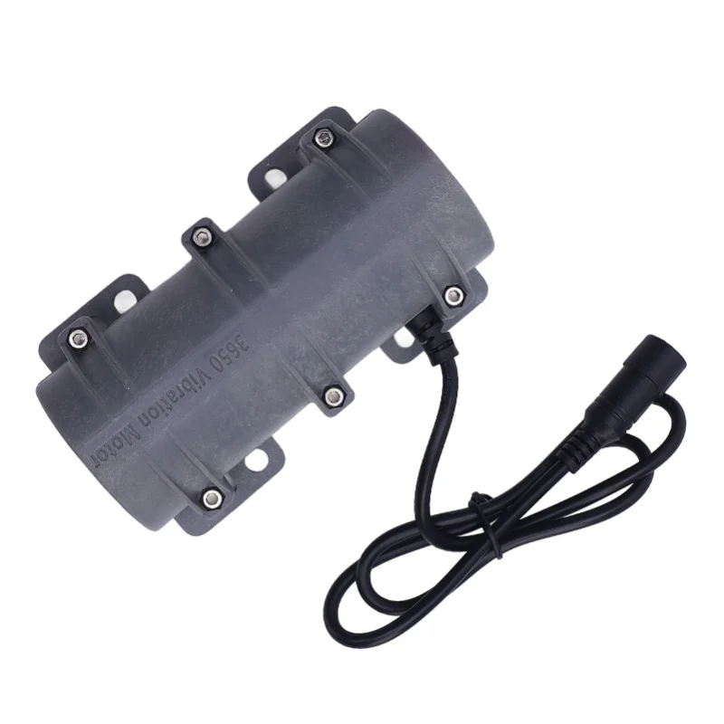 3650 Vibration Motor 3800RPM Double Eccentric Wheel Carbon Brush Vibrating Motor For Electric Bed Car Warning System DC24V