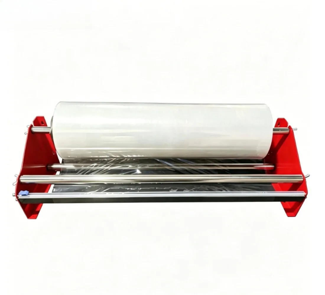 Wrapping Film Packaging Machine Stretch Film Membrane Puller Cuttable Packaging Manual Small-scale Cling Film Packing Support