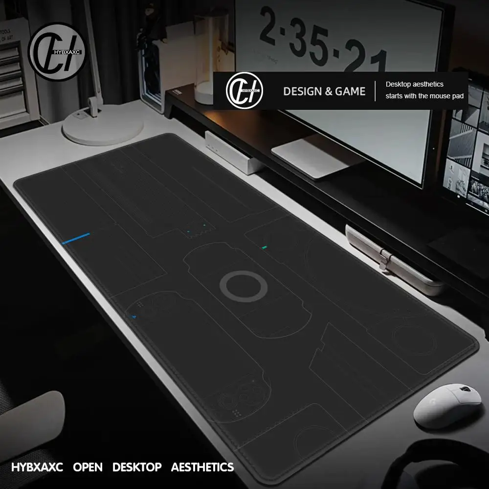 وحدات تحكم ألعاب الفيديو لوحة الماوس لطيف HD لوحة مكتب تمديد الألعاب لوحة المفاتيح الحصير كبيرة 90x40 سنتيمتر XXL ألعاب ماوس #4