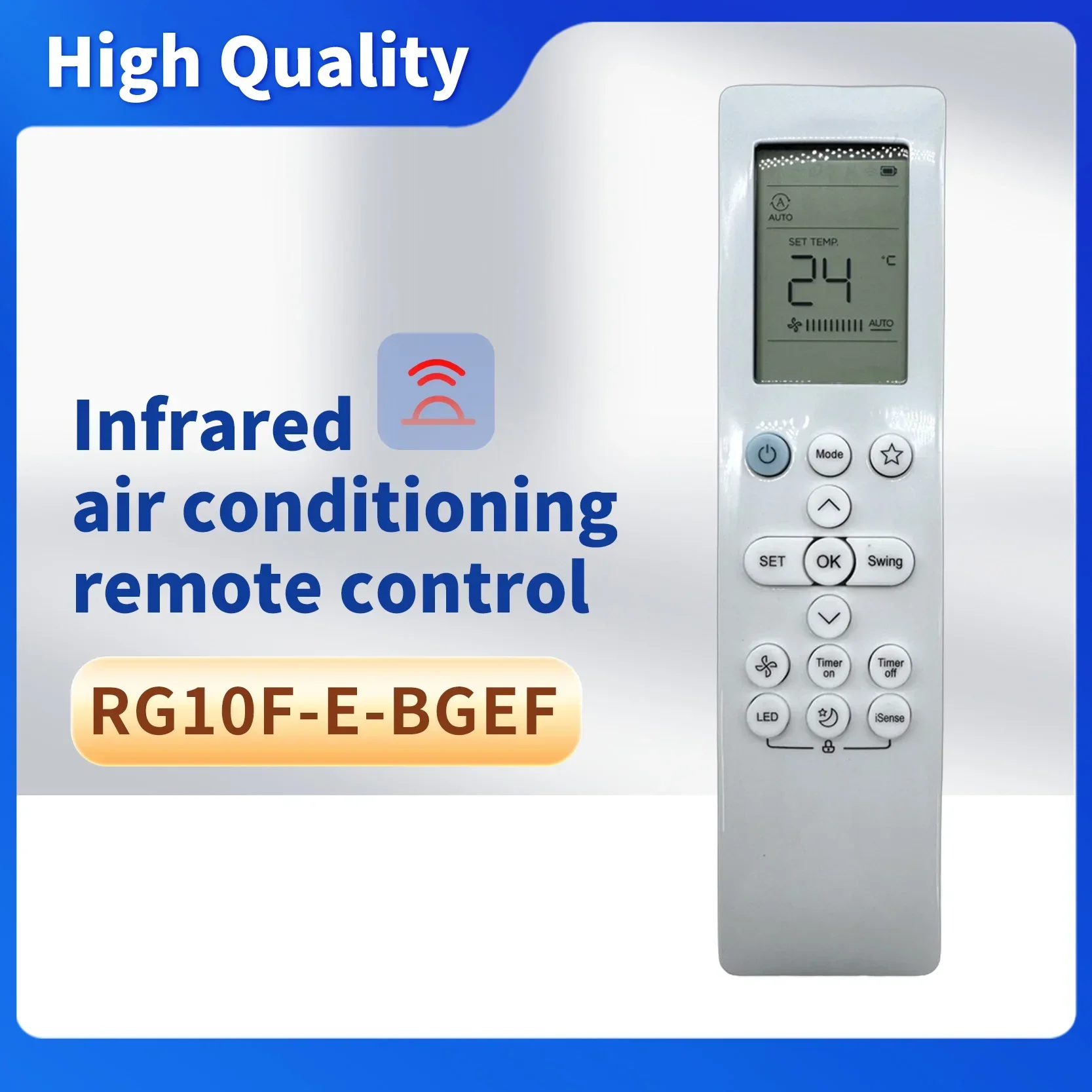 RG10F-E-BGEF Remote Control  For Midea air conditioner
