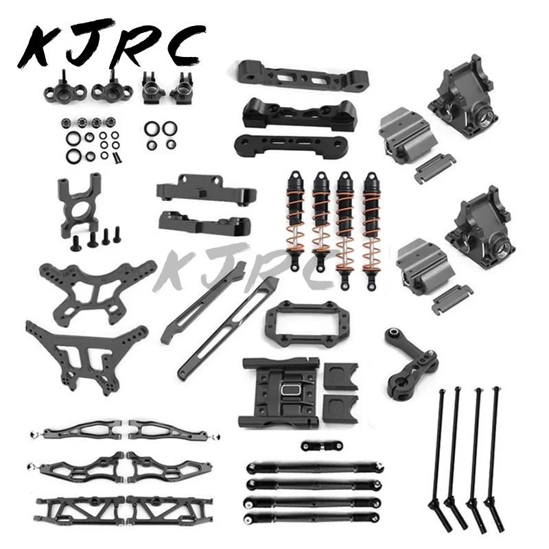 RC Car 1/8Metal Accessories Suspension Arm Shock Absorber Drive Shaft For Arrma 1/8 Kraton Outcast 6S Metal Accessories