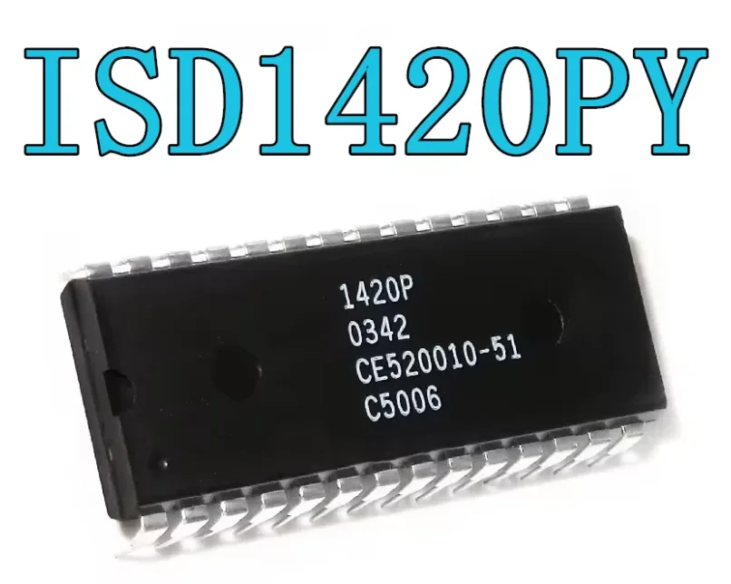 Free Shipping 10PCS  ISD1420P ISD1420PY 1420 DIP One From The Sale  ISD Voice Chip
