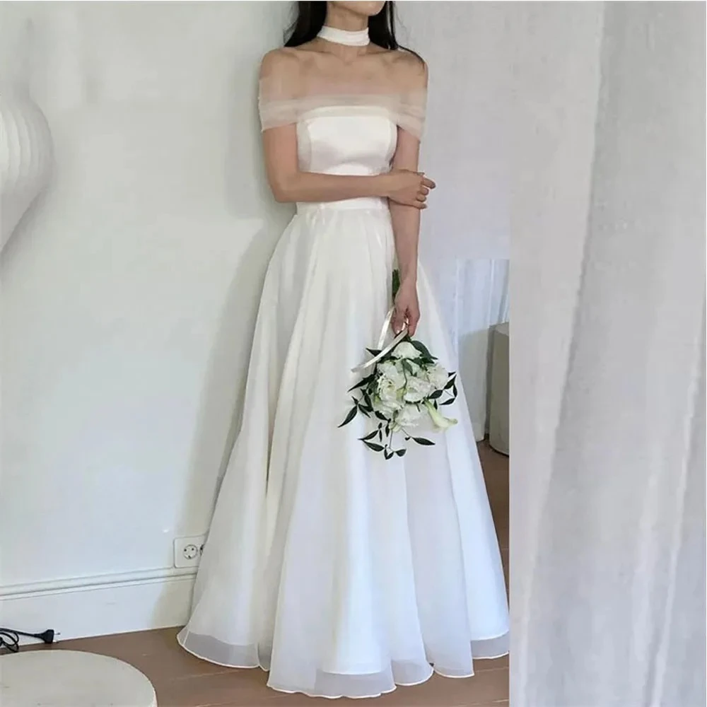 

Prom Party Homecoming Cocktail Evening Dresses Wedding Dresses for Women 2025 Bride Dress for Woman Robe Weddding New Customized