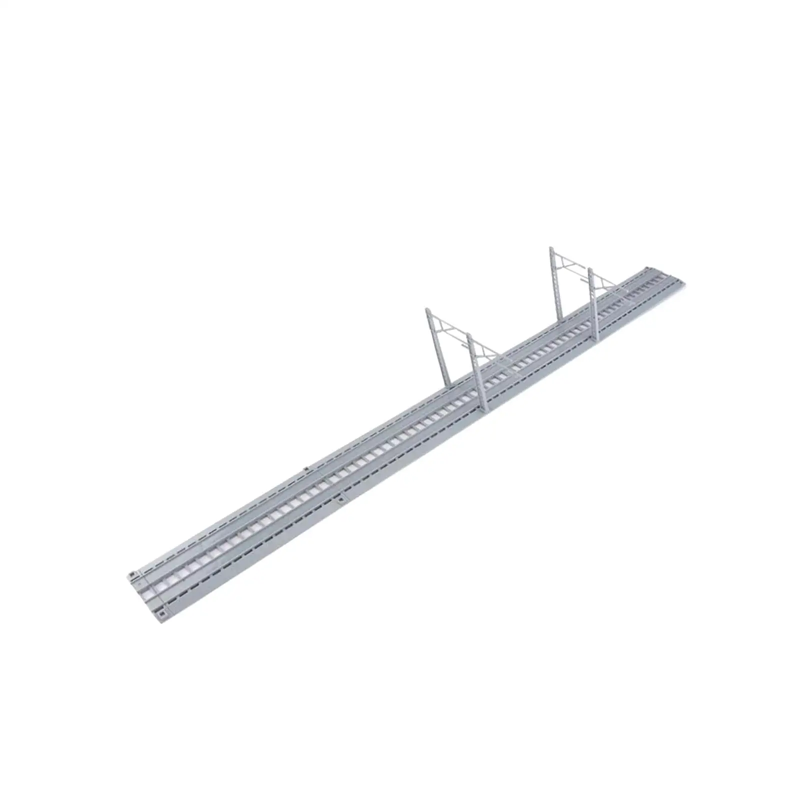4 pieces Train Track Rail Model Train Tracks Accessories Station Platform for Sand Table Landscape