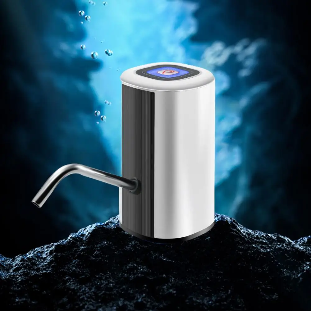 Usb Rechargeable Water Pump Long-lasting Battery Water Pump Electric Automatic Drinking Water Dispenser for 5 Gallon for Home