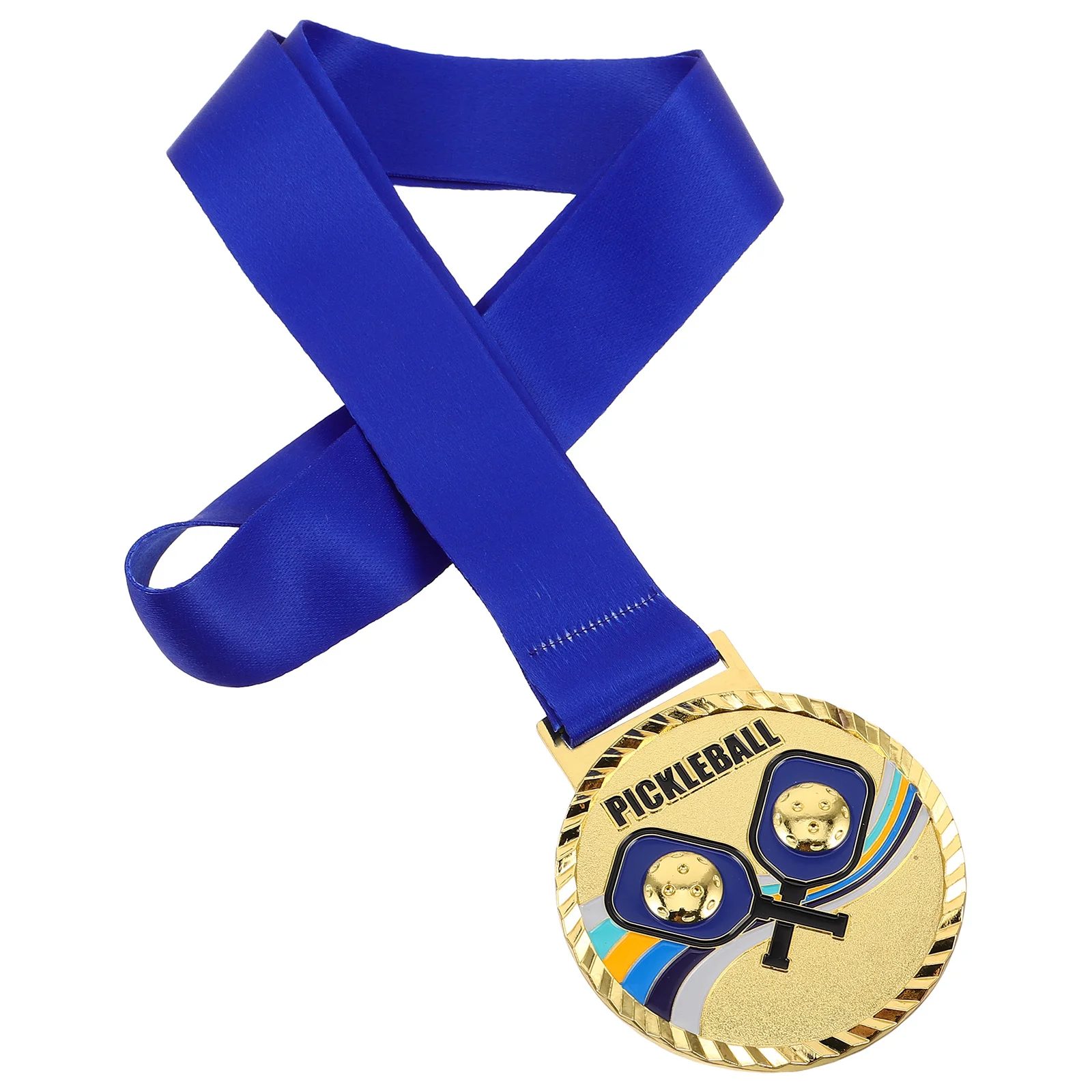 

Customizable Enamel Sports Medal Metal Award For Pickleball Competition Gymnastics Party Supplies Memorial Medals Cheer