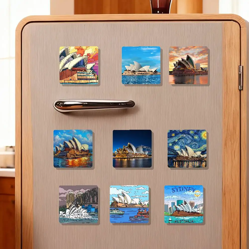 Sydney Opera House Refrigerator Magnet Personalized Creative Magnetic Stickers With Magnets