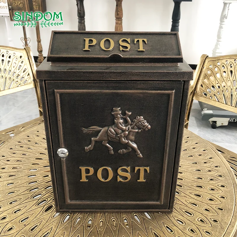 Vintage Wrangler Post Box, Mail Letterbox, Wall Mount Mailbox, Top Selling