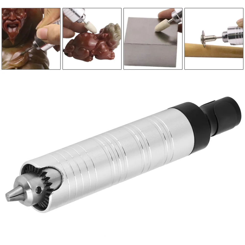 Stainless Steel Handpiece Chuck for Flexible Shaft Grinding Machine Handle Tool 0.3~4mm Grinder Handpiece Flexible Shaft Handle