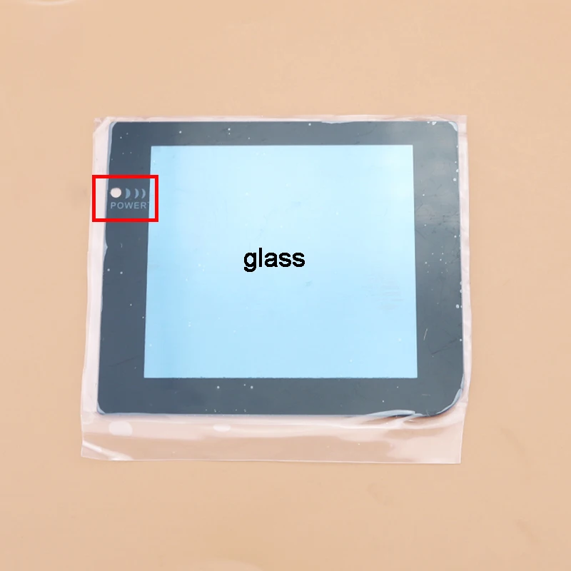 1PC Plastic & Glass Screen Lens Silver Without Light Lamp Hole For GBP Screen Lens Cover Display Plastic Glass Screen Mirror