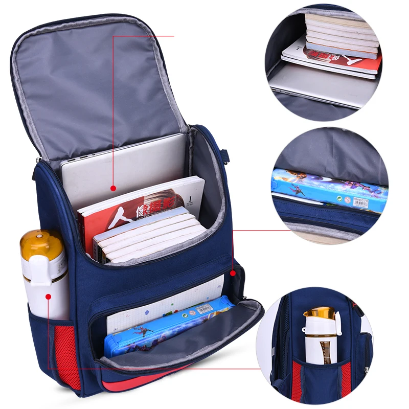 2022  British Style Large Capacity Primary School Bag Factory Customer OEM Children School Backpack For Kids mochila  bags