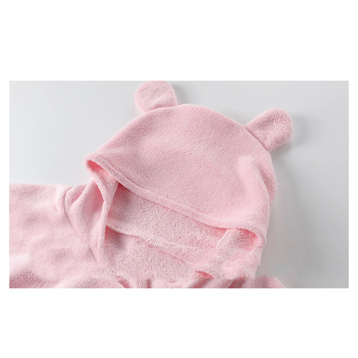 

Eco-friendly Baby Bath Towels Hooded Super Soft Fiber Absorbent Toddler Childrens Bathrobe Newborn Poncho Safe Gentle