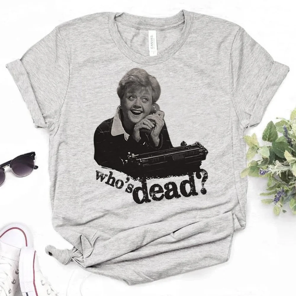 Murder She Wrote Tee women funny t-shirts girl 2000s clothes