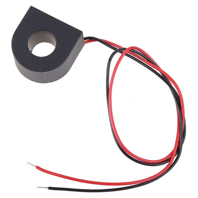 High-performance Mini Ct Current Transformer Ac Micro Coils Precision Lead Wire 5A/20A/30A/50A with Red Black 2 Cables