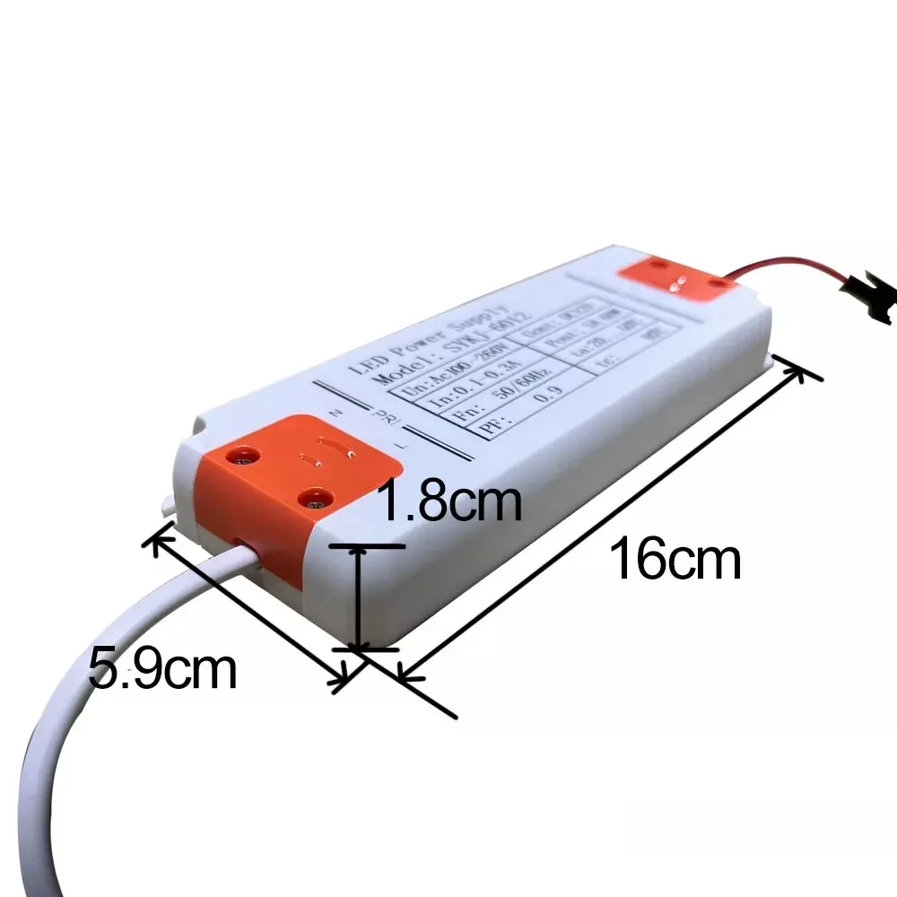 Ausgang 12V 5A 60W LED-Lampen-Treiber-Netzteil Intelligenter Spiegel ultradünnes Konstantspannungs-Netzteil Eingang AC110-220V – Detail 5