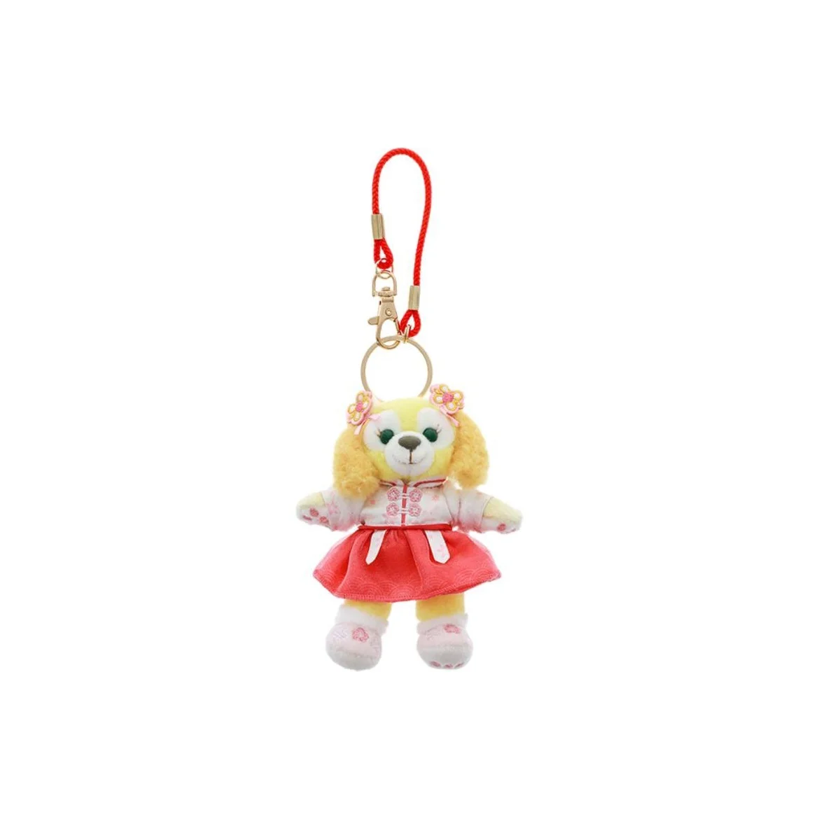 Disney 2024 Spring Festival Duffy And Friends CookieAnn Keychain Dolls Plush Charm Height 10cm 400051554499