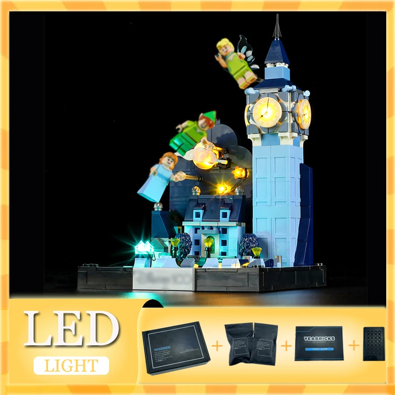 DIY LED Light Kit For LEGO 43232 Building Brock Gift (Only LED Light,Without Blocks Model)