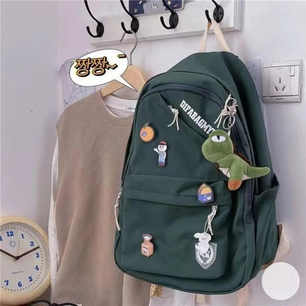 Japanese Instagram Style Antique Style Girl Student Backpack Female Korean Version Harajuku Ulzzang Backpack Large Capacity