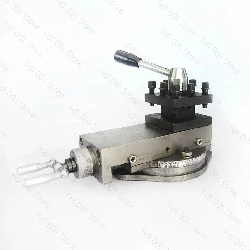 Lathe tool holder assembly, accessories, square tool holder, quick change tool holder AT320, width: 80mm stroke: 140mm