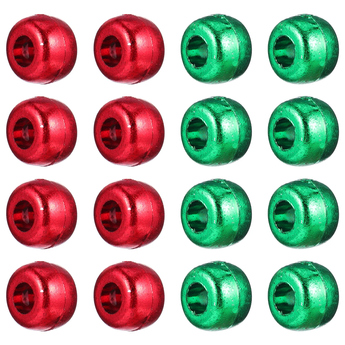 1000 قطعة Diy بها بنفسك اليدوية البلاستيك الخرز دائم مختلط اللون ثقب كبير خزر عازل لصنع سوار إكسسوارات مجوهرات إبداعية #1