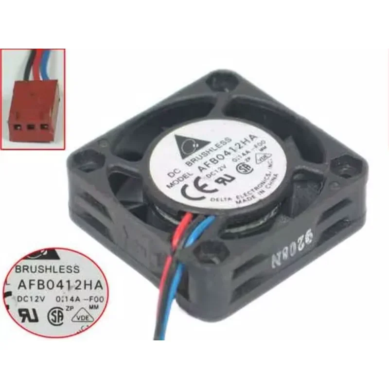 

Delta Electronics AFB0412HA F00 DC 12V 0.14A 40x40x10mm Server Cooling Fan