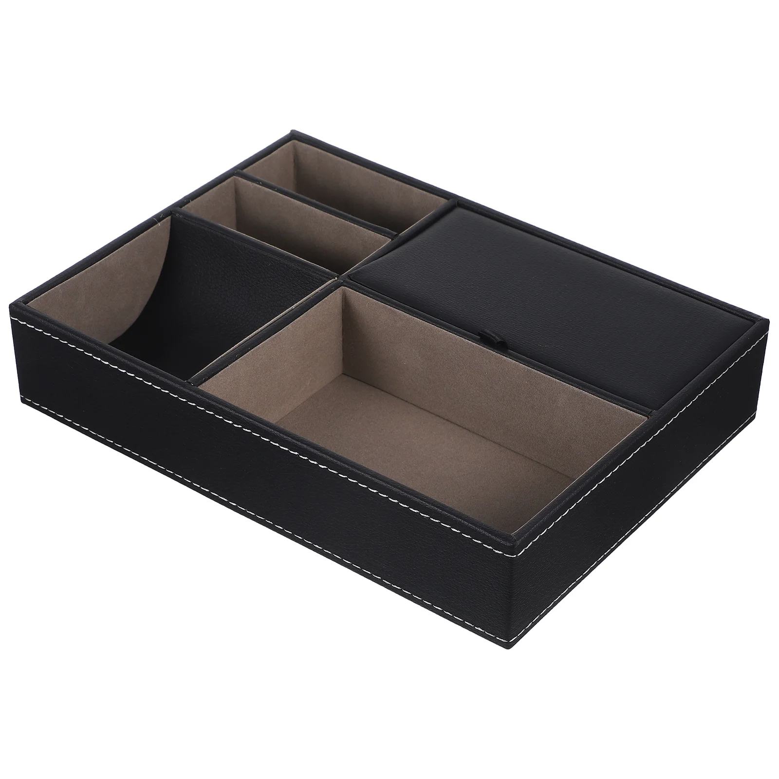 

Black Storage Nightst Storage ganizer Nightst Jewelry ganizer Retro Style For Watches Wallets Accessories