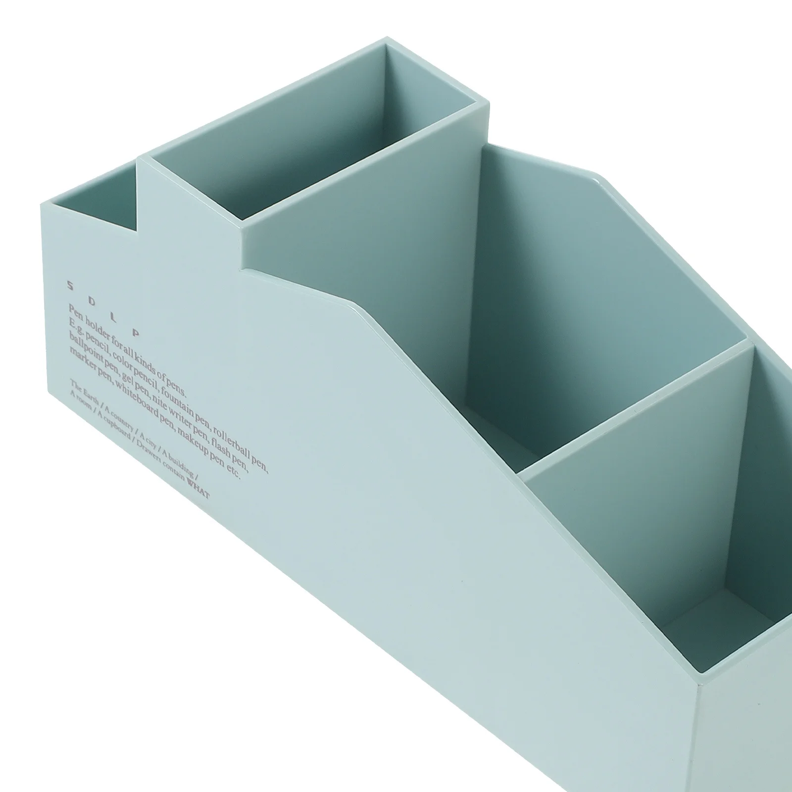 

Large Capacity Storage Box Multi-Grid Desktop Organizer For Office Supplies Cosmetics Sundries Pen Holder Vanity Case