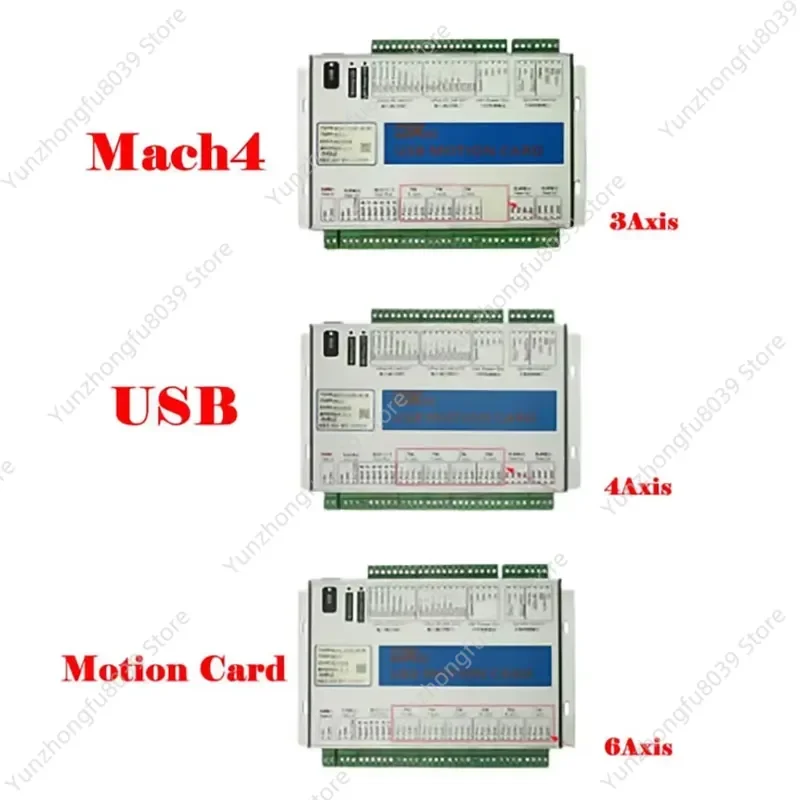 for Mach3 Mach4 USB Motion Control Driver Card Splitter Board for 3 4 6 Axes Used for Machine Tool Controllers