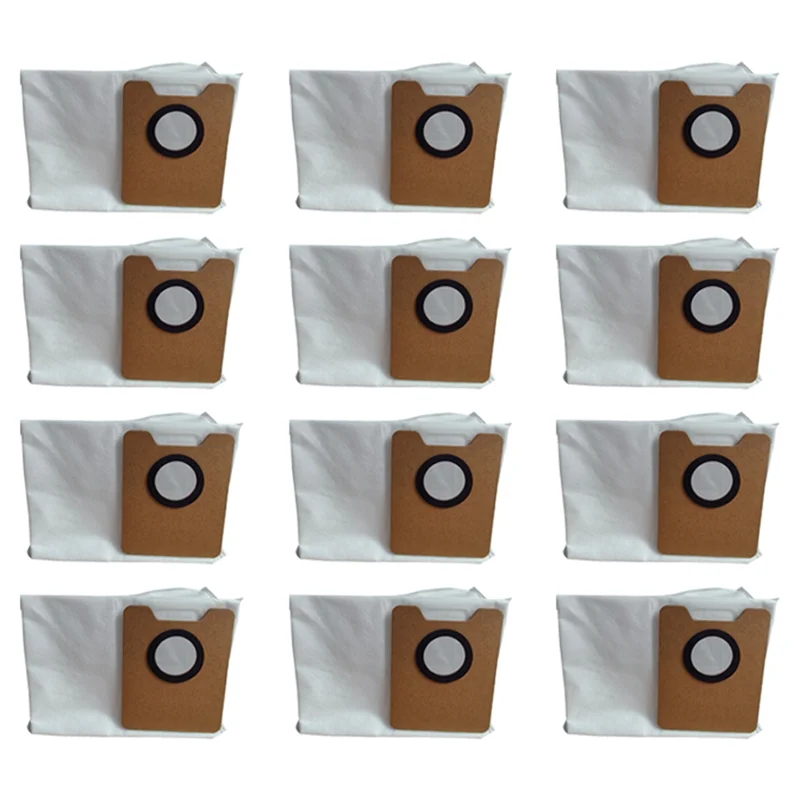 A55X-12PCS For Ecovacs Deebot  Y1 Plus Robot Vacuum Cleaner Parts Dust Bag Dust Bin Garbage Bag Vacuum Bag Accessories