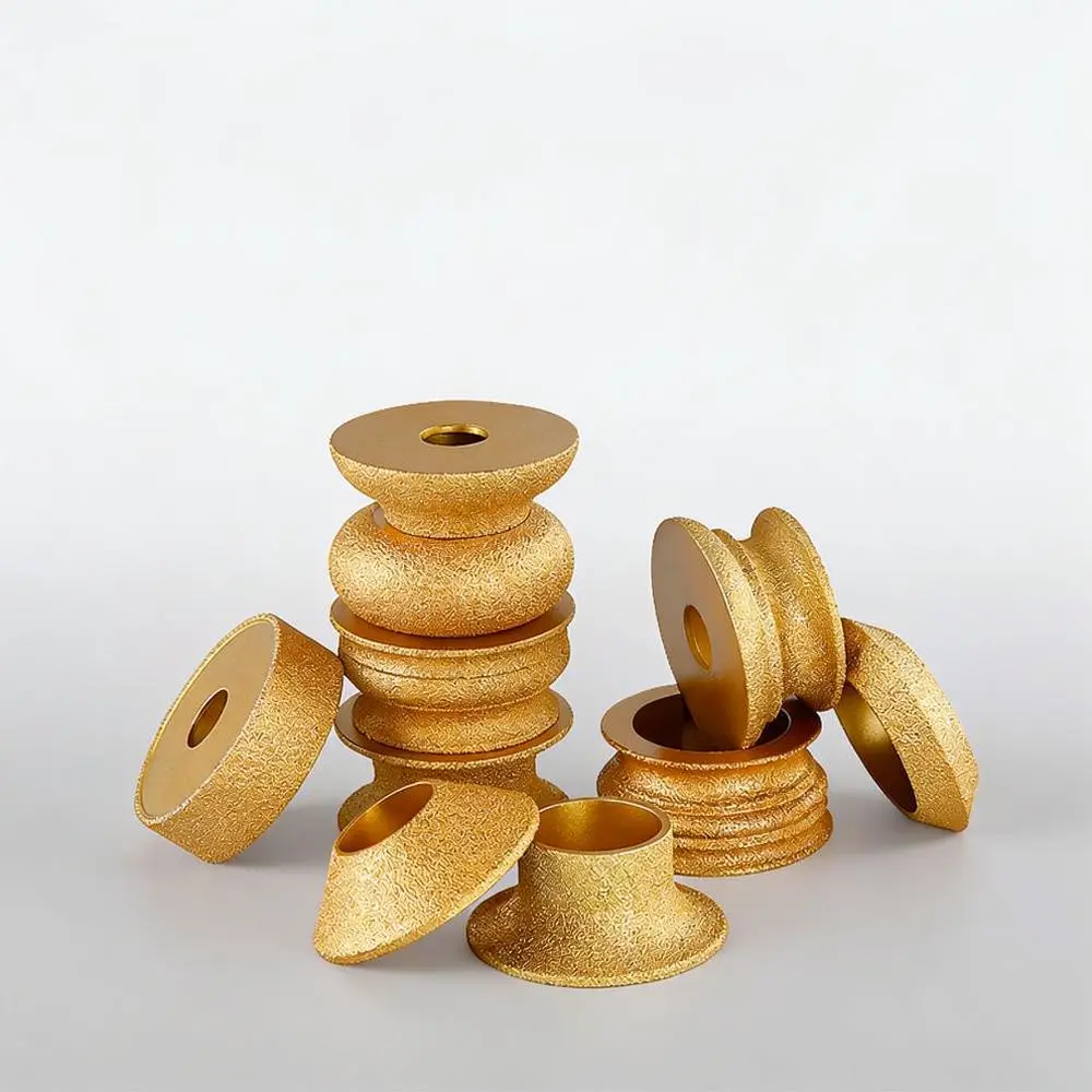 Professional Diamond Grinding Wheel For For Zhongxing Stone Tile Edge Beveling Shaping Profile Tool Angle Grinder Accessories