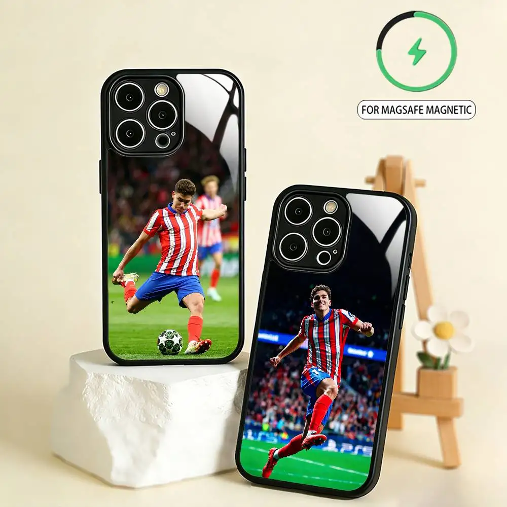

L-La A-Aranita J-Julian Alvarez Phone Case For iPhone17,16,15,14,13,12,11 Plus,Pro Max Magnetic For Magsafe Wireless Charging