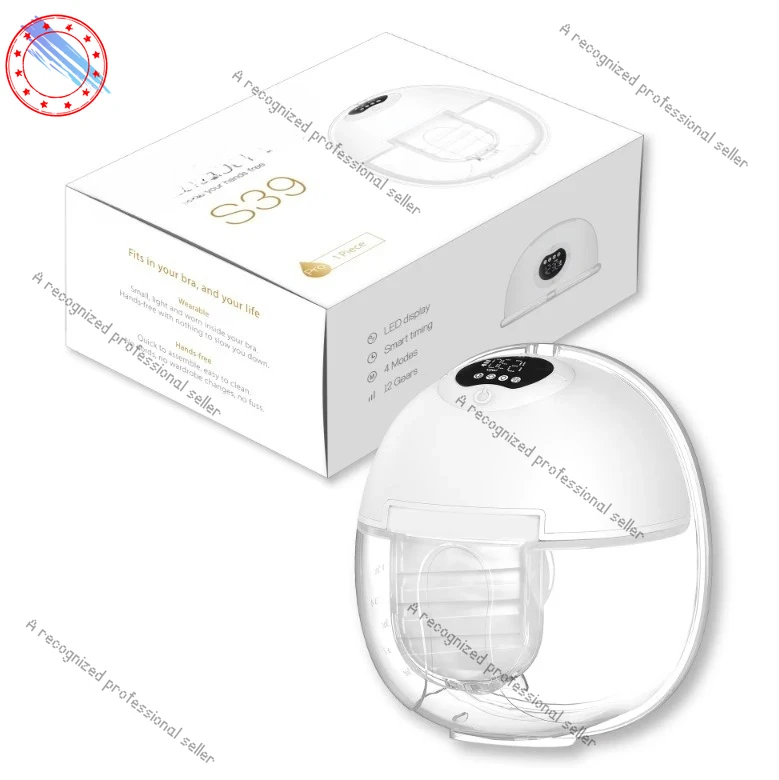 

O S39 Breast Pumps Manufactures Hands Free Wireless Portable Breast Pumps Electric One-piece Wearable S39 Breast Pump