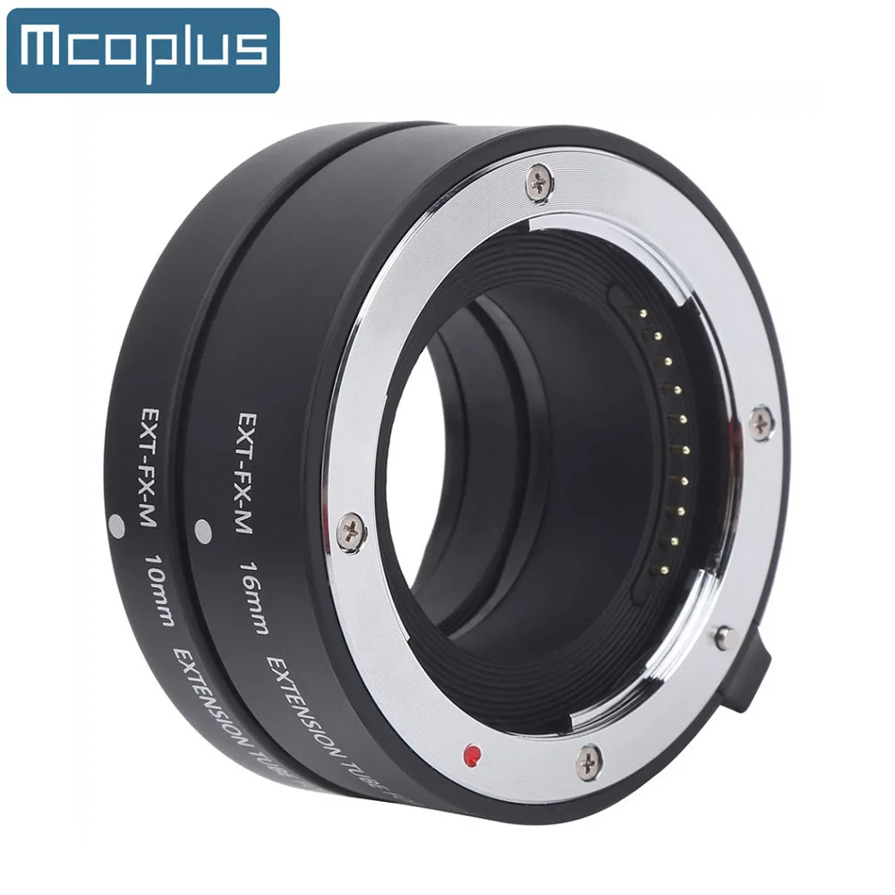 Удлинительная трубка Mcoplus Auto Fucus Macro для Fujifilm X-Mount XS10 X-A5 X-A7 X-M1 X-M2 X-E4 X-T1 X-T10 X-T2 X-T20 X-T3 X-T4 XT100