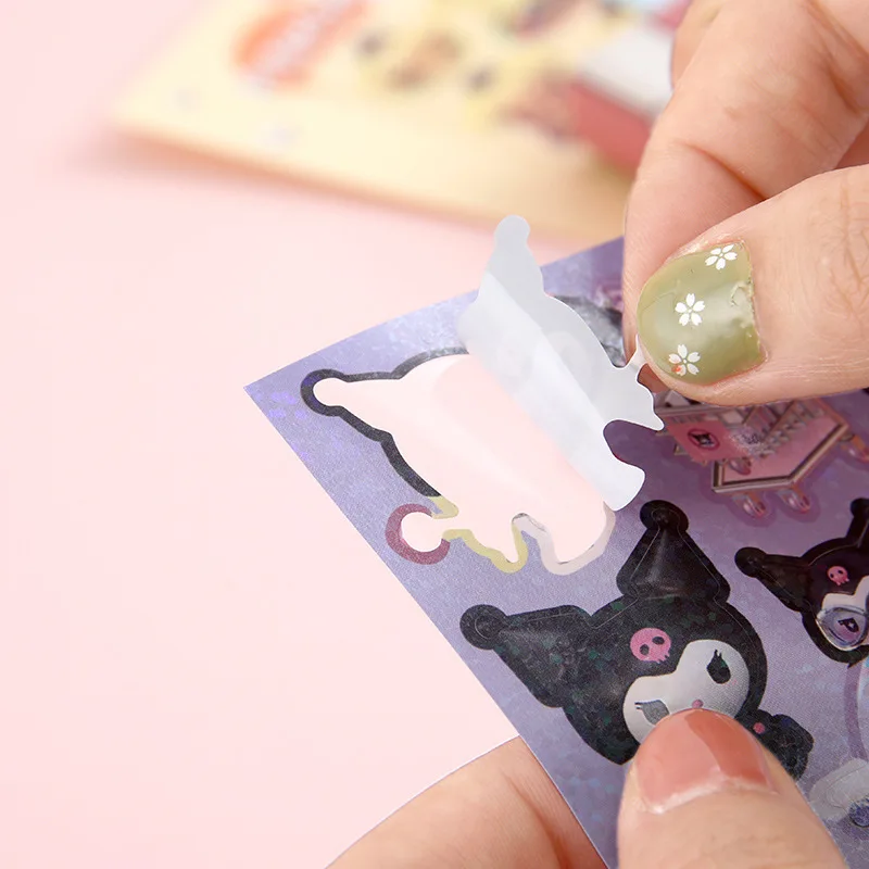 60 sztuk/partia Sanrio kreatywne naklejki ze zwierzętami śliczne Scrapbooking DIY pamiętnik dekoracyjna naklejka uszczelniająca Album Stick Label