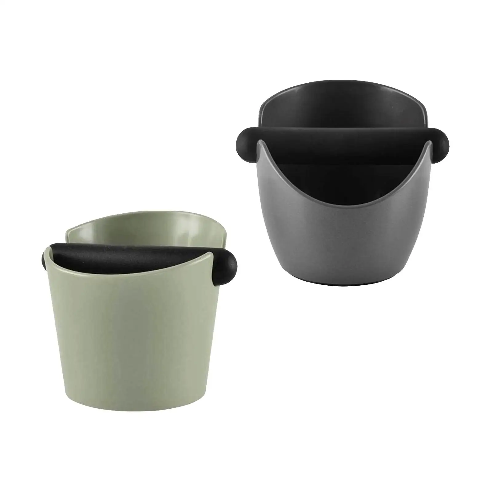 2 Stück Kaffee-Ausrüstung: Kaffeesatzbehälter für Haushalt und Espresso-Shops