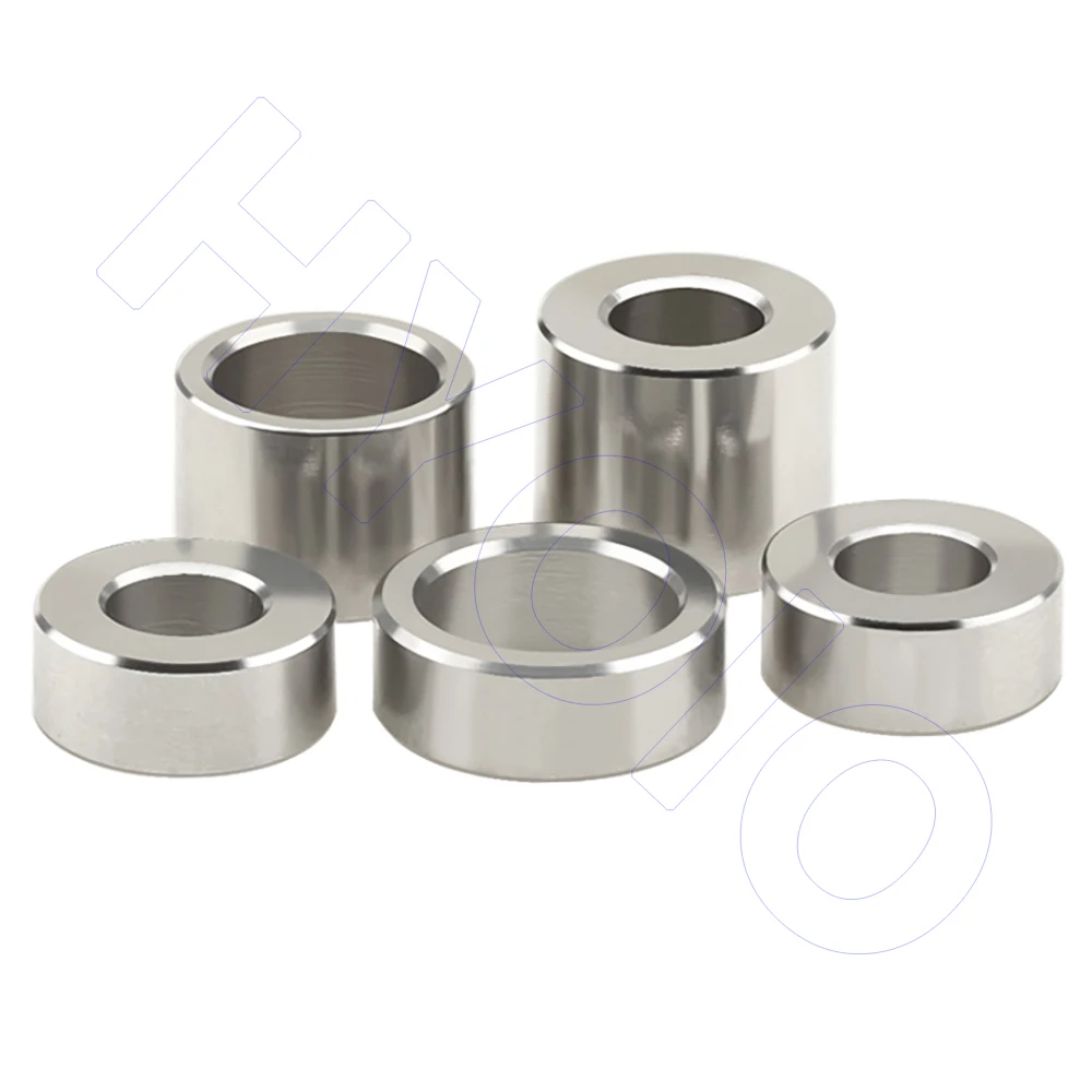ID M4 Unthreaded Standoff Spacer 304 Stainless Steel Bushing OD 8mm - 12mm Washer Round Hollow Gasket Sleeve