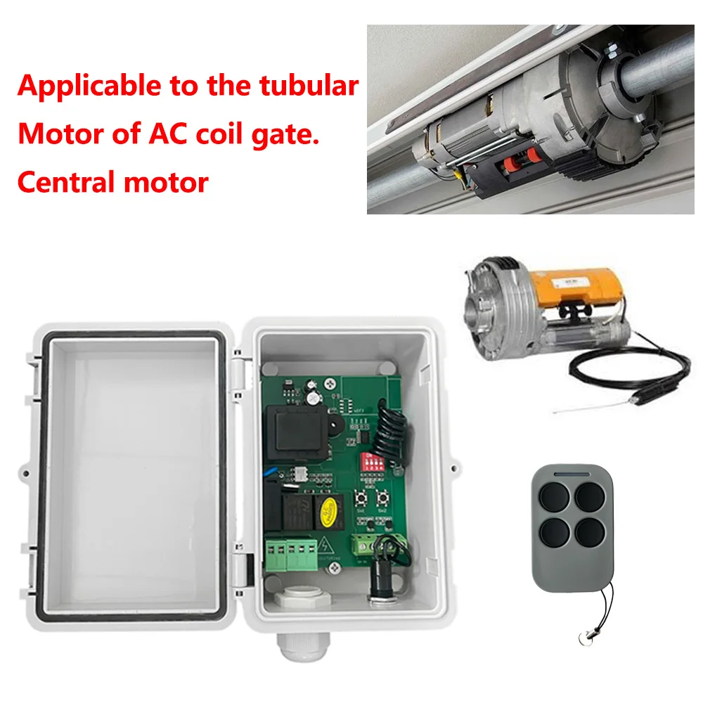 

220V AC Universal Tubular Motor Receiver Tubular Motor Controller for Rolling Shutter Gate
