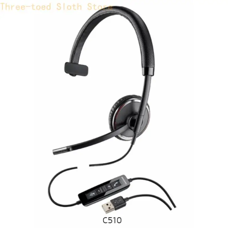 Leichte 1 Paar weiche Ohrpolster-Kissenhülle, atmungsaktiv, Memory-Schaum, Headset-Rauschunterdrückung für C510, C520, C710 – Detail 7